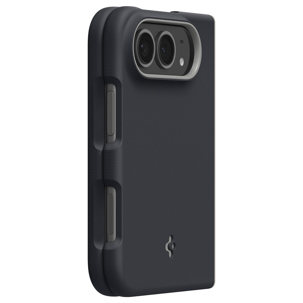 Spigen iPhone Duo Deksel Nano Pop MagFit svart sesam