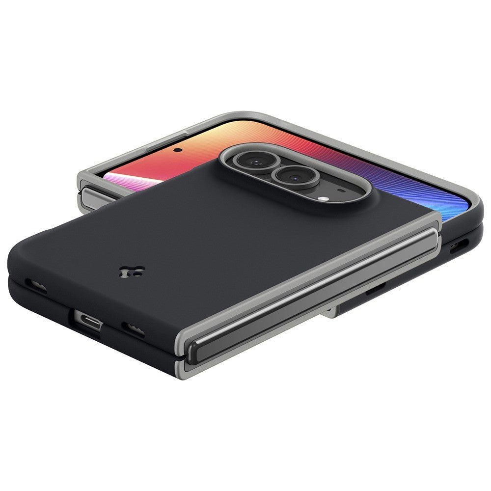 Spigen iPhone Duo Deksel Nano Pop MagFit svart sesam