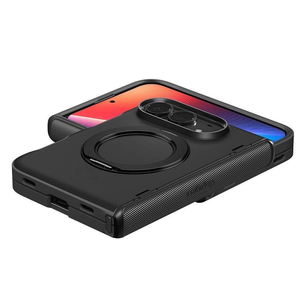 Spigen iPhone Duo Deksel Slim Armor Pro S MagFit Svart