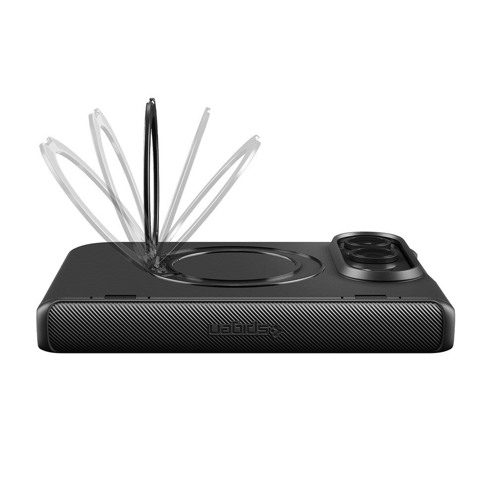 Spigen iPhone Duo Deksel Slim Armor Pro S MagFit Svart