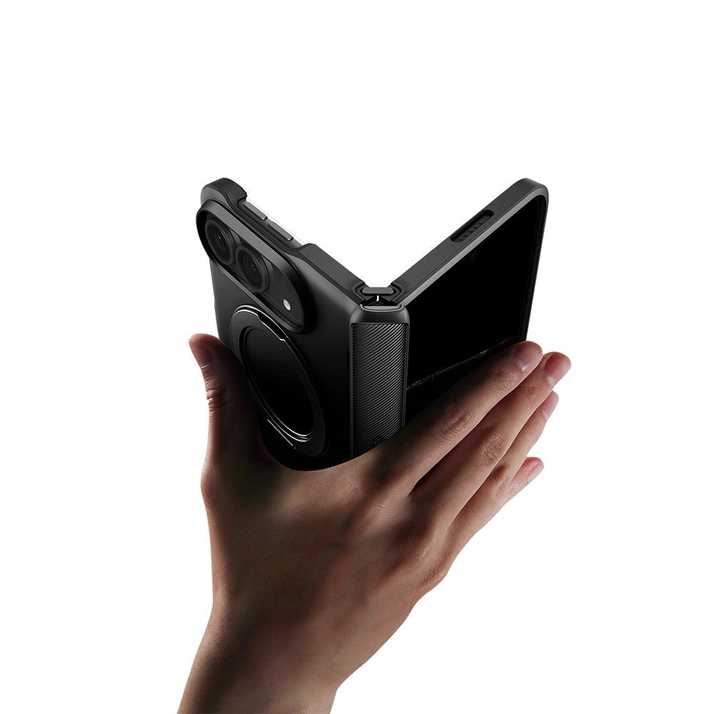 Spigen iPhone Duo Deksel Slim Armor Pro S MagFit Svart