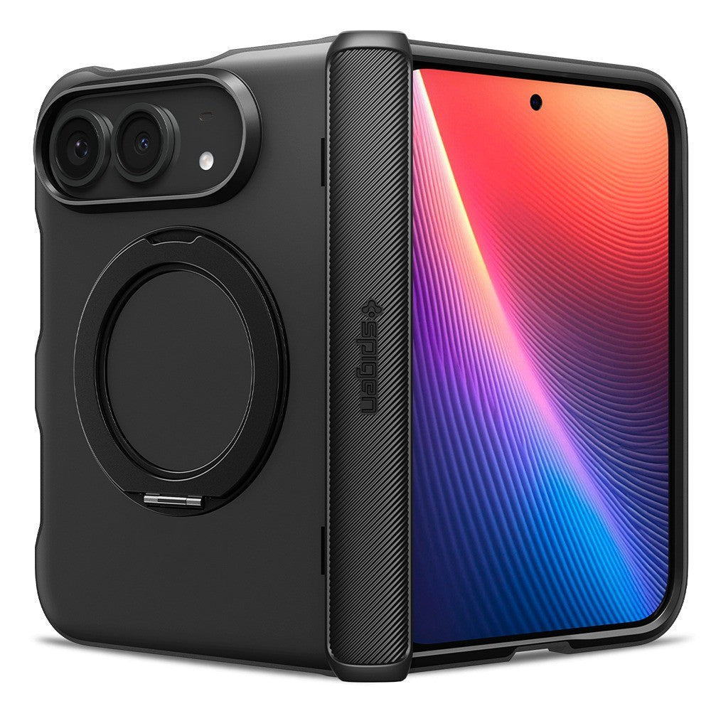 Spigen iPhone Duo Deksel Slim Armor Pro S MagFit Svart
