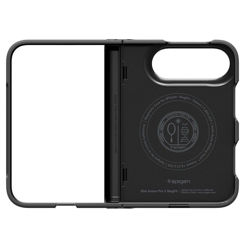 Spigen iPhone Duo Deksel Slim Armor Pro S MagFit Svart