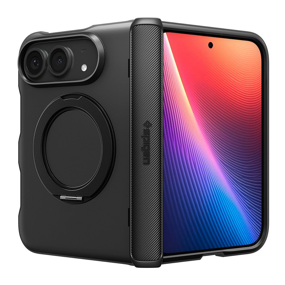 Spigen iPhone Duo Deksel Slim Armor Pro S MagFit Svart