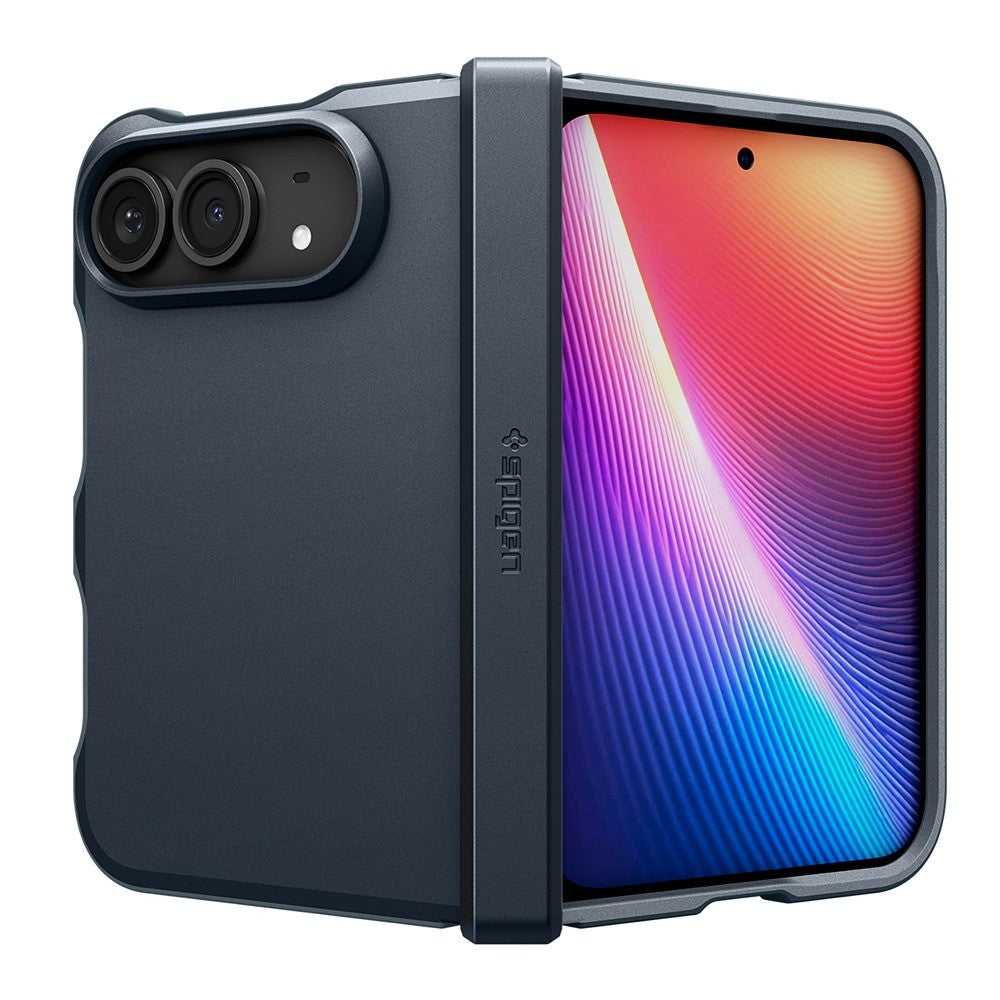 Spigen iPhone Duo Deksel Tough Armor Pro MagFit Metal Slate