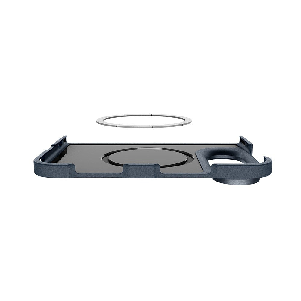 Spigen iPhone Duo Deksel Tough Armor Pro MagFit Metal Slate