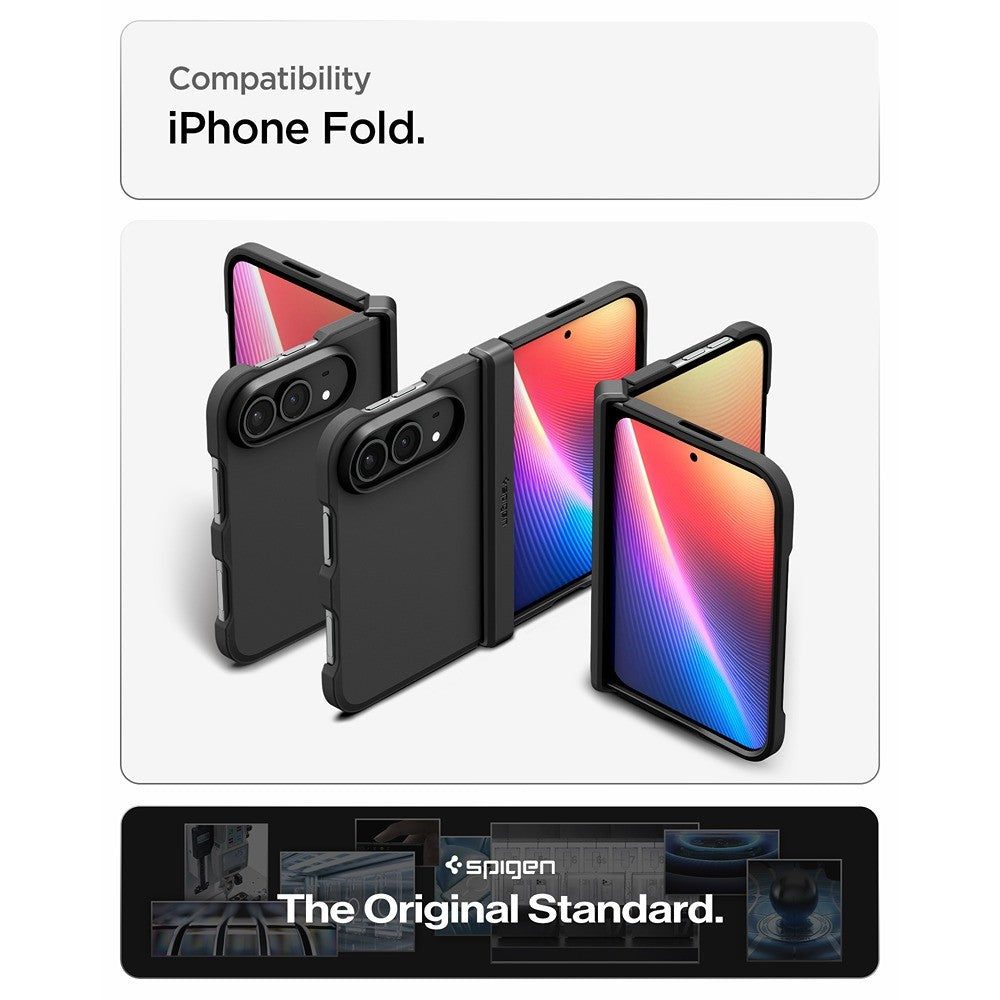 Spigen iPhone Duo Deksel Tough Armor Pro MagFit Svart
