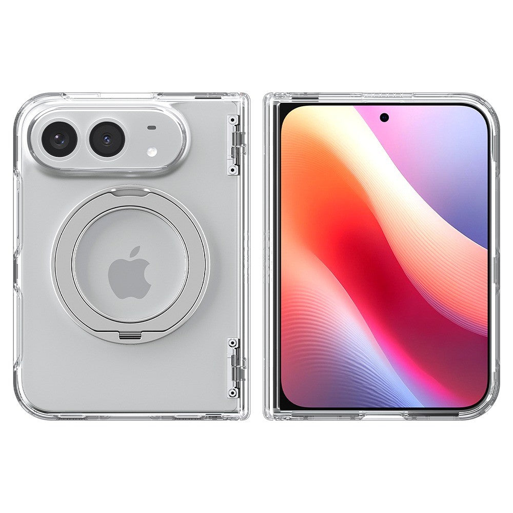 Spigen iPhone Duo Deksel Ultra Hybrid Pro S MagFit Clear White