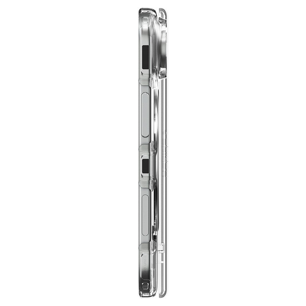 Spigen iPhone Duo Deksel Ultra Hybrid Pro S MagFit Clear White