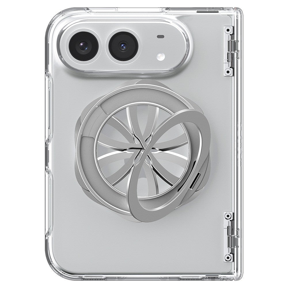 Spigen iPhone Duo Deksel Ultra Hybrid Pro S MagFit Clear White