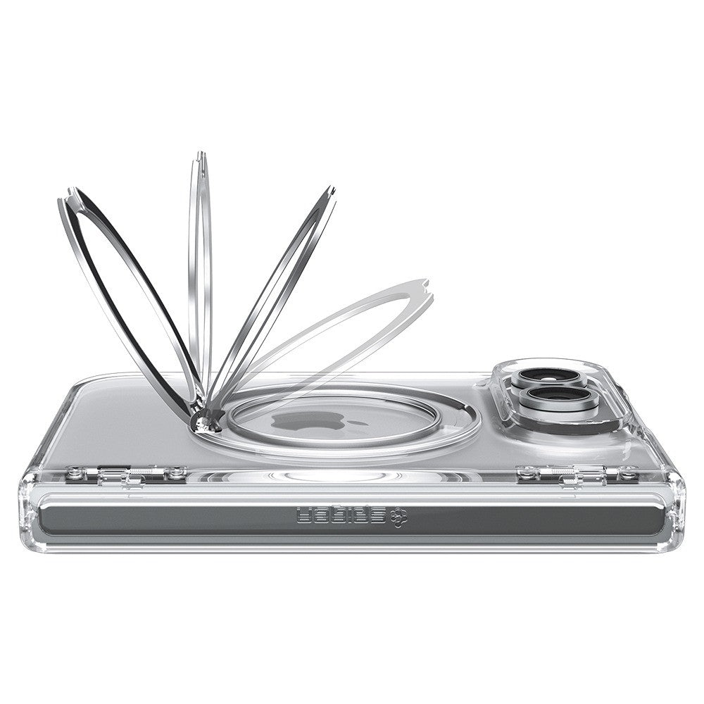 Spigen iPhone Duo Deksel Ultra Hybrid Pro S MagFit Clear White