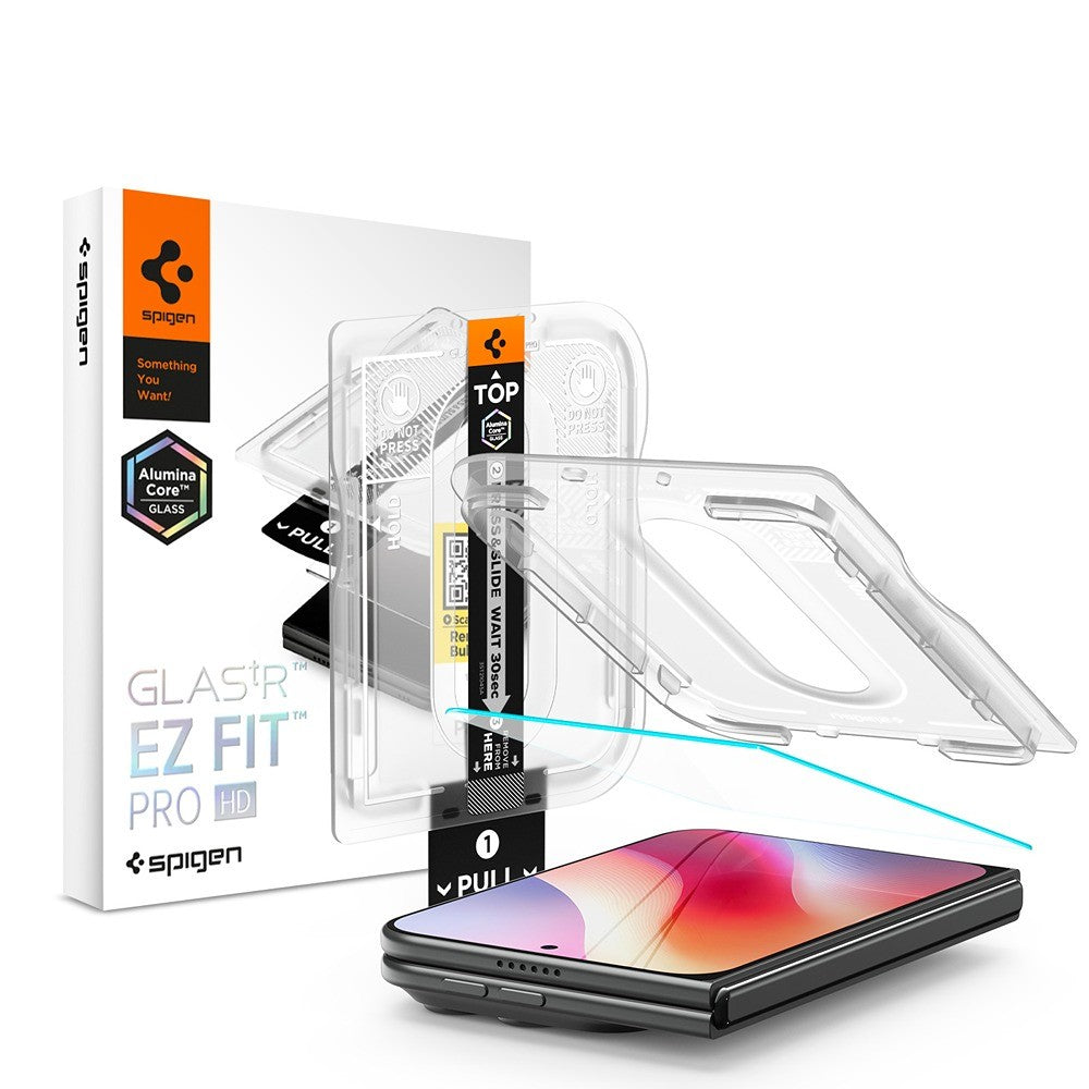 Spigen iPhone Duo Skjermbeskytter Glas.tR EZ Fit Pro