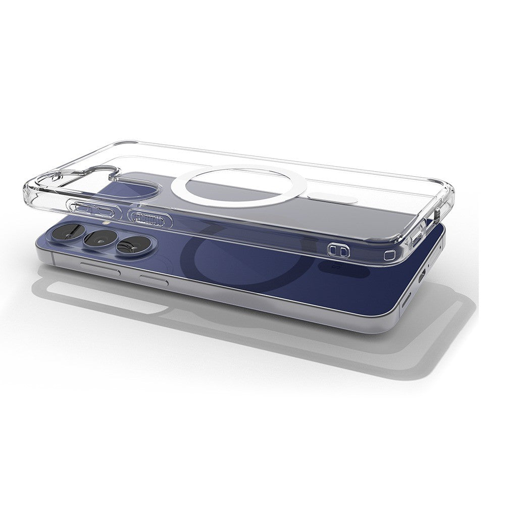 Spigen Samsung Galaxy S26 FE Skal Ultra Hybrid MagFit Clear White