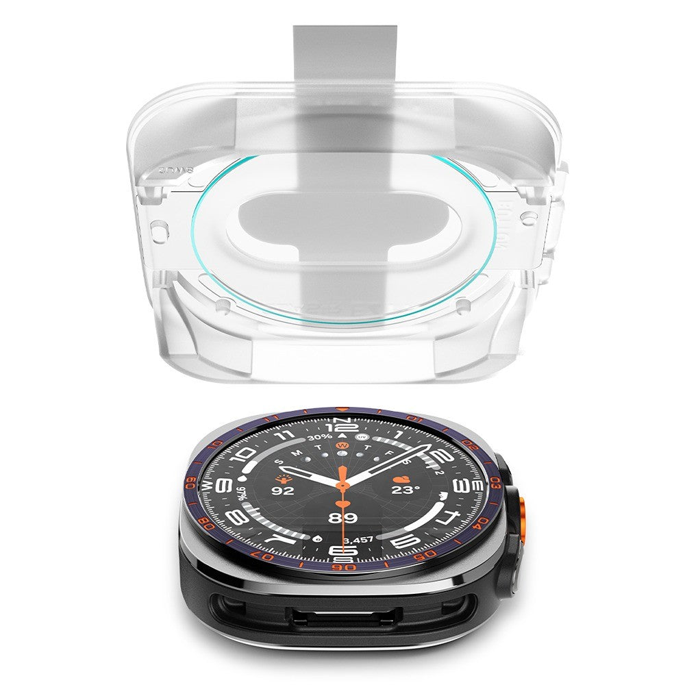 Spigen Samsung Galaxy Watch Ultra 2 47mm Skärmskydd GLAS.tR EZ Fit 2-pack