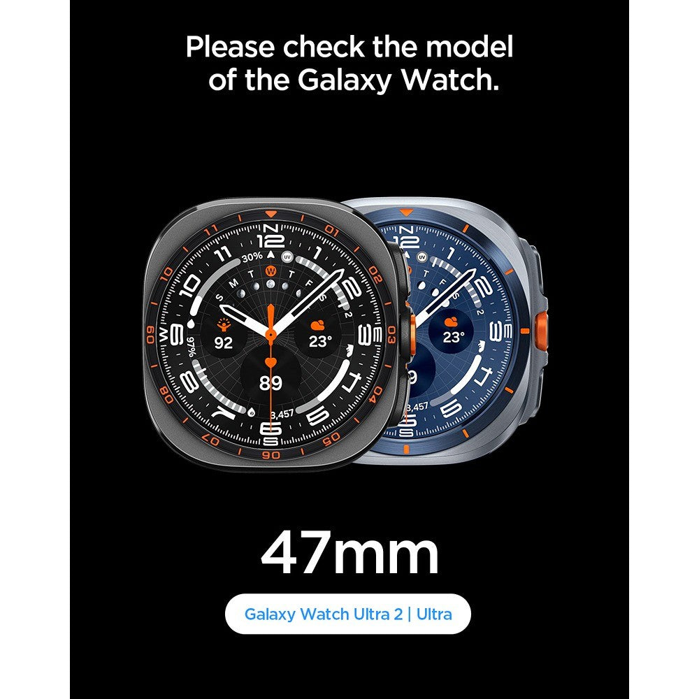 Spigen Samsung Galaxy Watch Ultra 47mm Armband WBF1 Svart