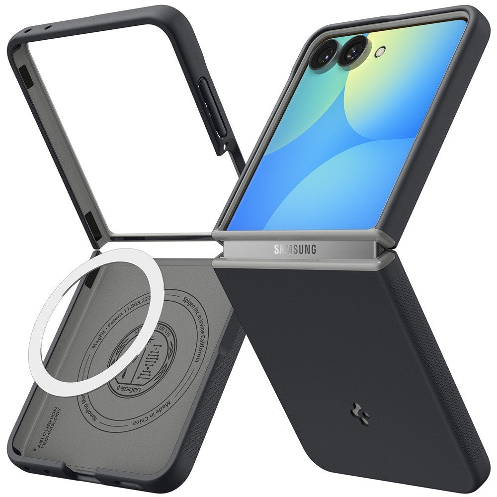 Spigen Samsung Galaxy Z Flip 8 Skal Nano Pop MagFit Black Sesame