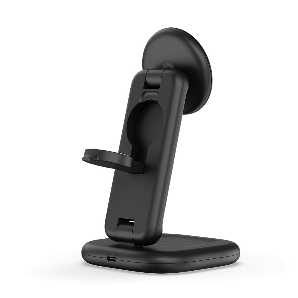 Satechi Trådløs lader 3-in-1 Foldable Qi2 25W Svart