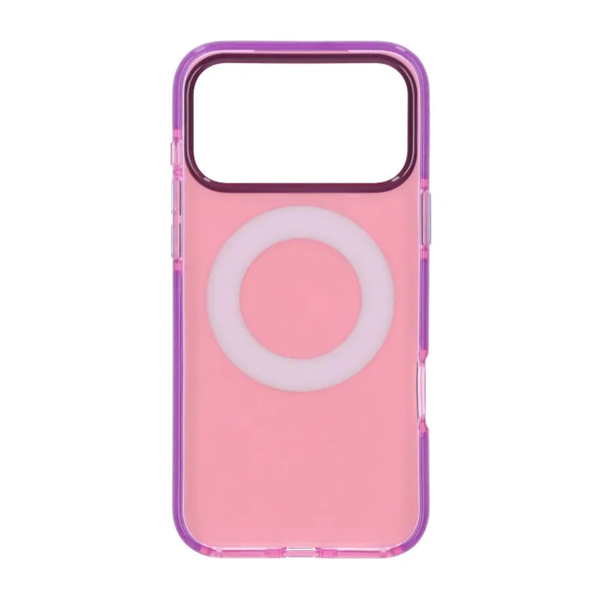 iPhone 17 Pro Deksel Roterbart stativ Rosa Lilla