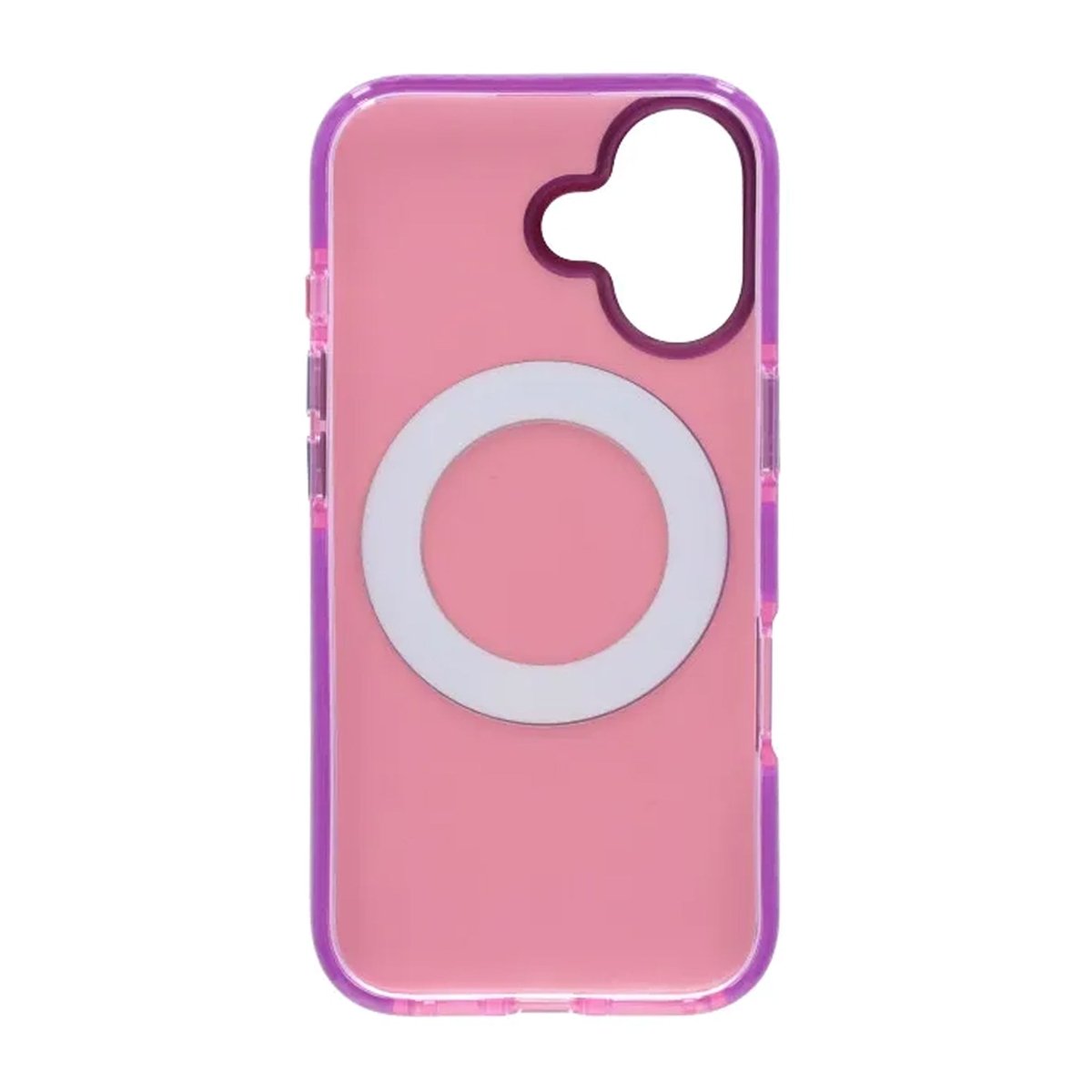 iPhone 17 Deksel Roterbart stativ Rosa Lilla