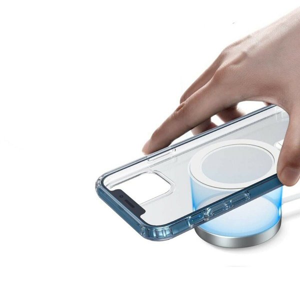 iPhone 11 Pro Deksel TPU MagSafe Støtsikker Transparent