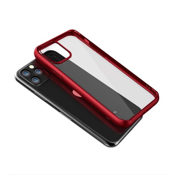 iPhone 11 Pro Max Deksel Støtsikker TPU Rød