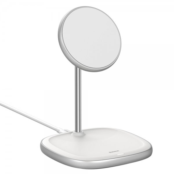 Baseus Trådløs lader Swan MagSafe 15W Hvit
