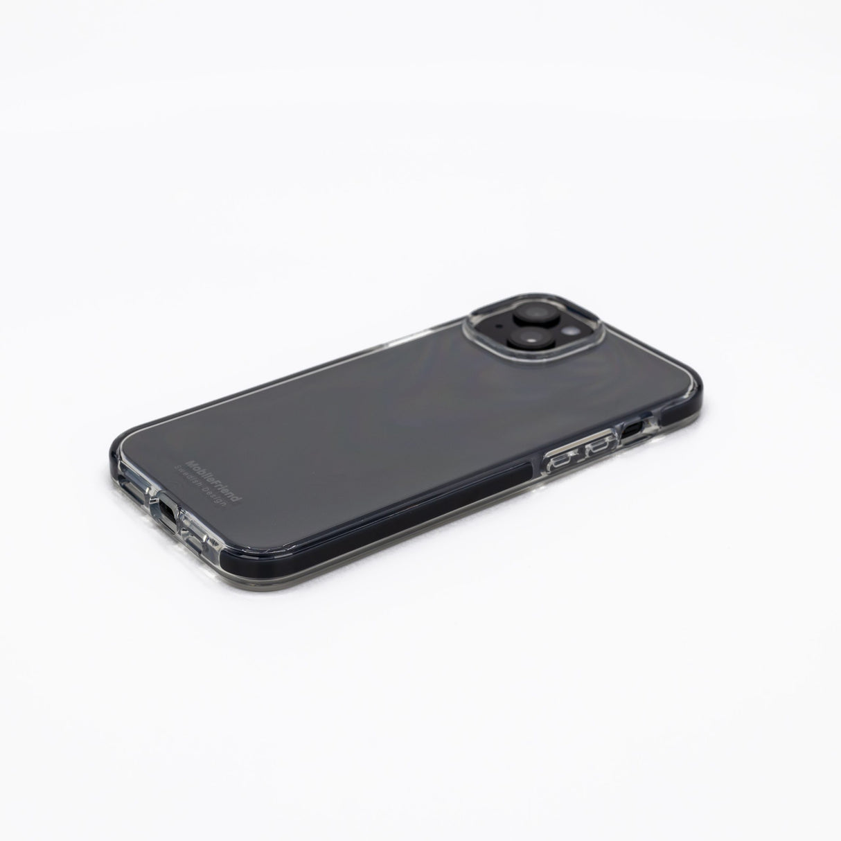 MobileFriend iPhone 15 Plus Skal Seethrough Transparent
