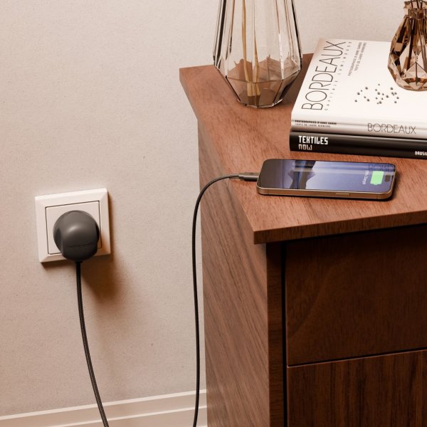 Twelve South PowerCord USB-C Lader 1,2 meter Slate