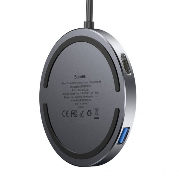 Baseus Mirror Series Multifunctional Hub Trådløs Lader