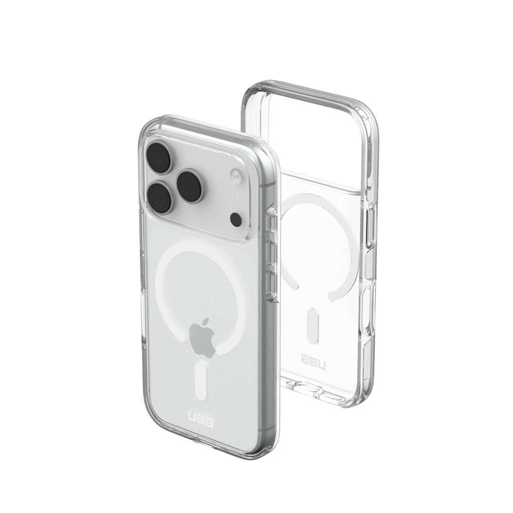 Urban Armor Gear (UAG) iPhone 17 Pro/iPhone 18 Pro Deksel Scout Clear MagSafe Ice/White