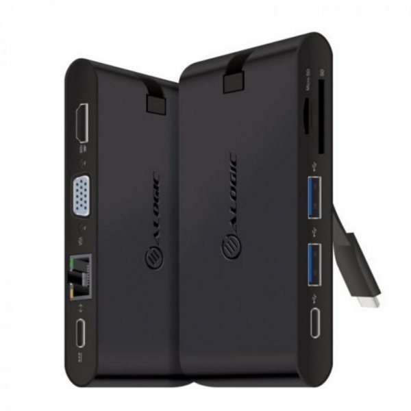 ALOGIC USB-C Travel Dock Pro 7 porter med 100W PD