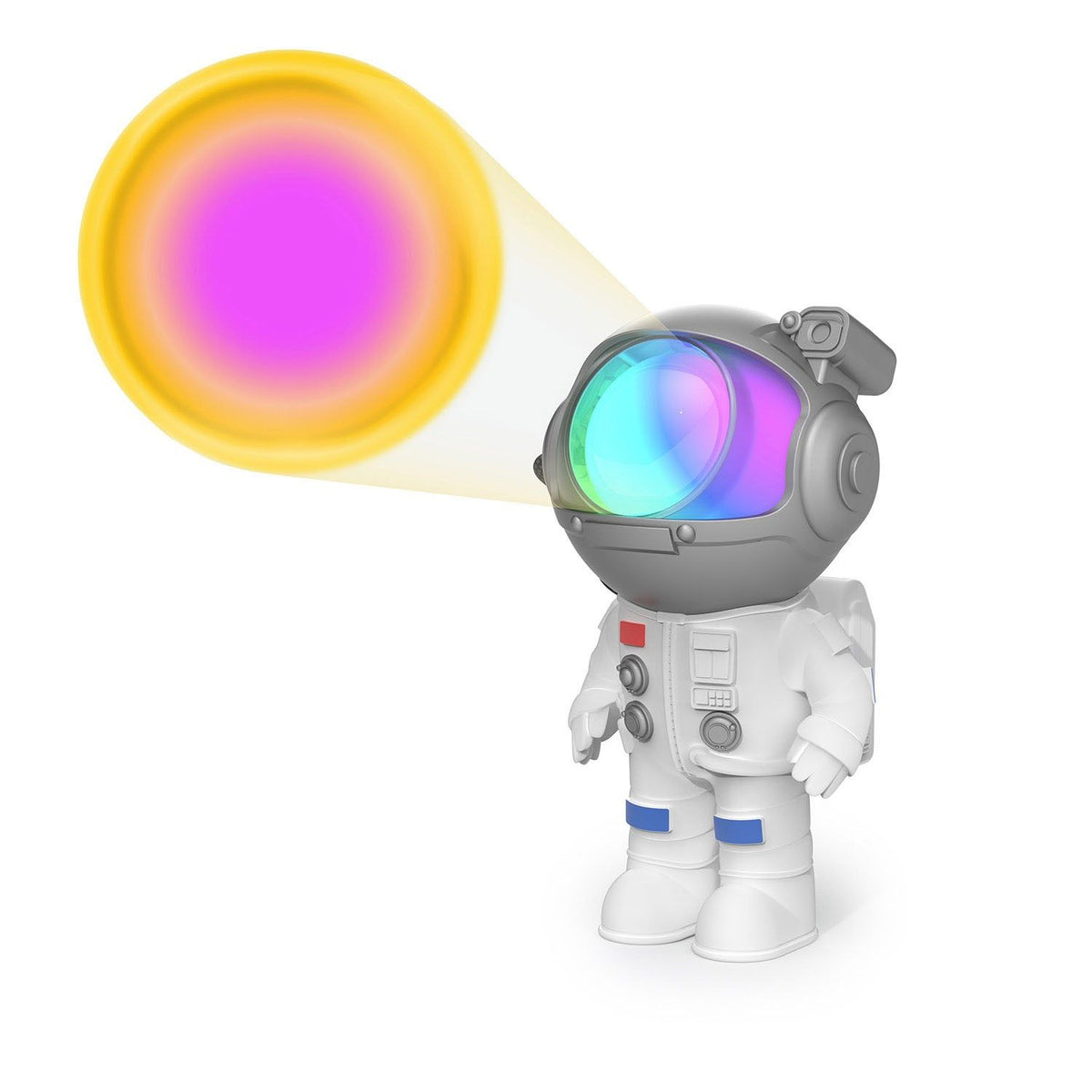 Mobility on Board Projektor Mini Stellar Light Space Hvit Austonaut