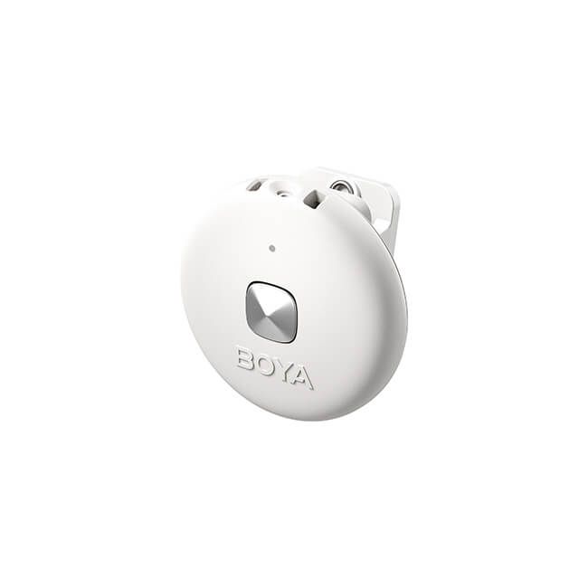 Boya Trådløs 2.4 GHz Mikrofon 2x Omic-D Lightning Hvit