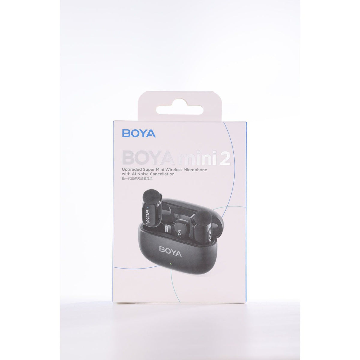 Boya Trådløs Mikrofon Mini 2 AI Lightning 2.4GHz