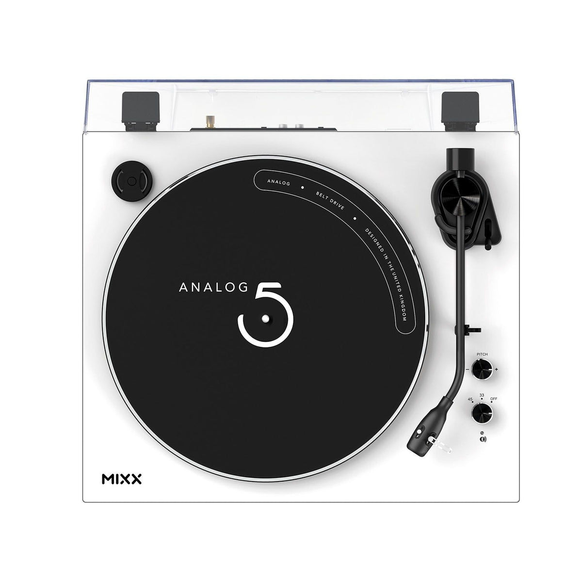 Mixx Analog 5 Vinylskivspiller Stereo Hvit