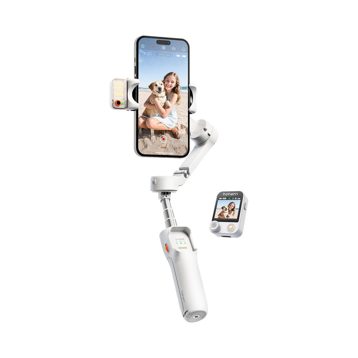 Hohem iSteady V3 Ultra Smartphone Gimbal Hvit