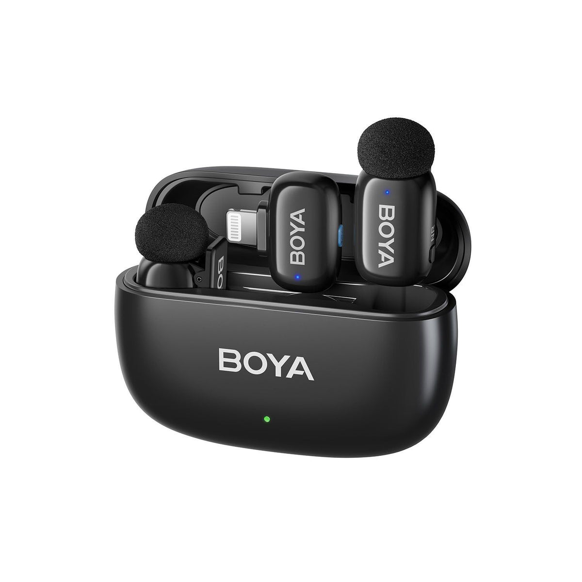 Boya Trådløs Mikrofon Mini 2 AI Lightning 2.4GHz