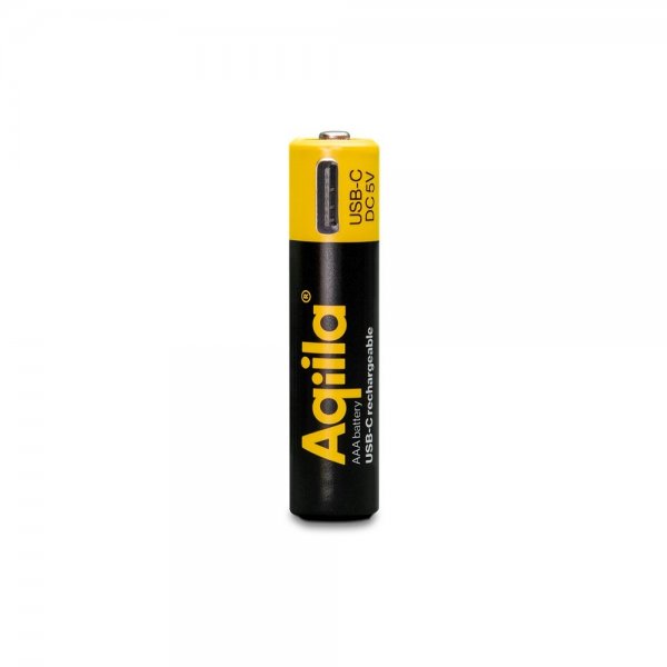 Aqiila Rechargeable AAA Battery USB-C 4-pack