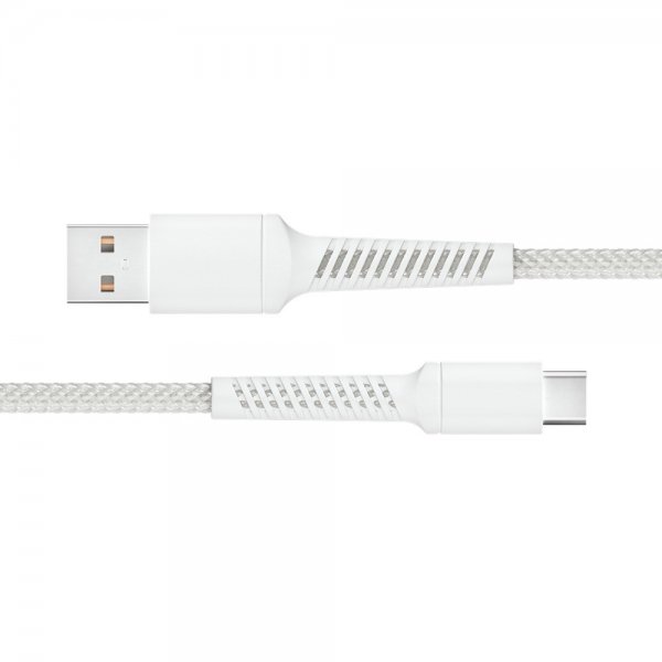 X2O USB-A til USB-C Kabel Longlife 60W 3m Hvit