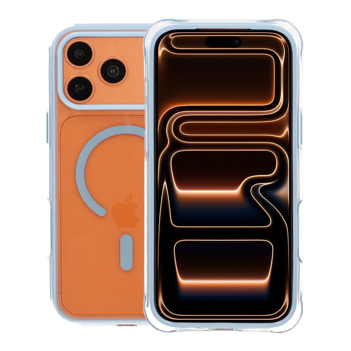 iPhone 17 Pro/iPhone 18 Pro Deksel Airbag MagSafe Blå
