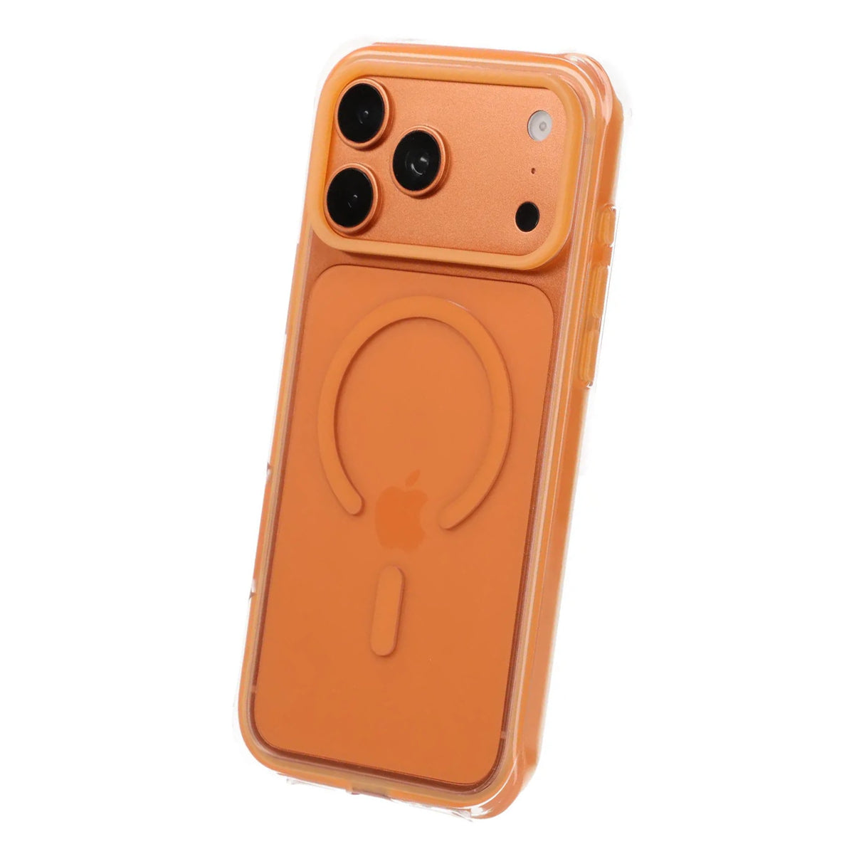 iPhone 17 Pro/iPhone 18 Pro Deksel Airbag MagSafe Oransje