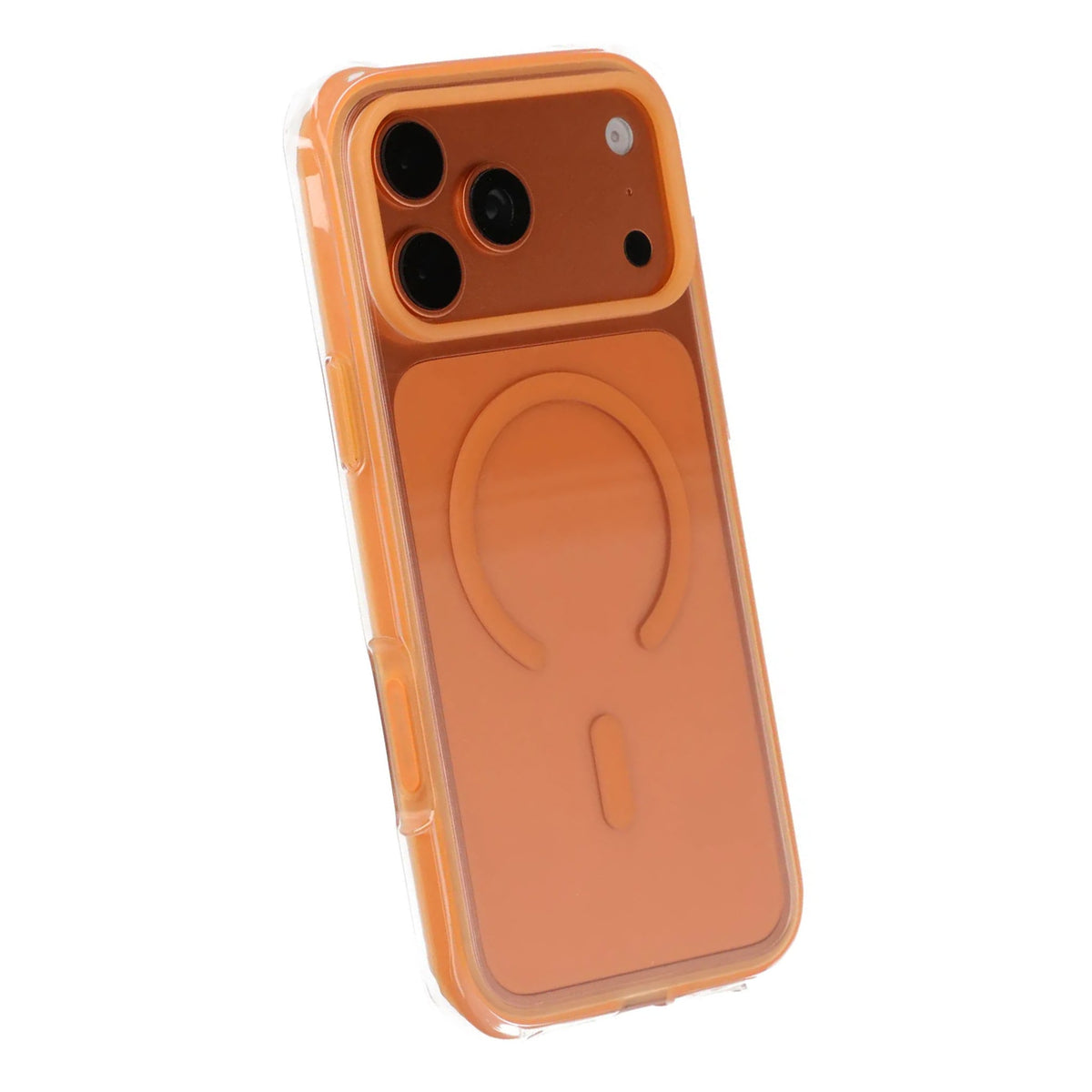 iPhone 17 Pro Max/iPhone 18 Pro Max Deksel Airbag MagSafe Oransje