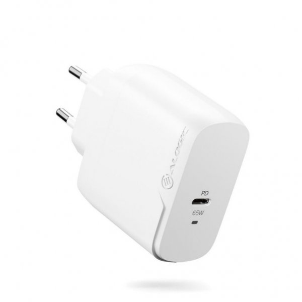 ALOGIC Rapid Power 65W GaN lader inkl. 2m USB-C ladekabel