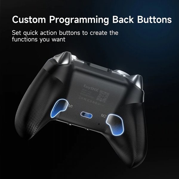 EasySMX X10 Mechanic Master Game Control Wireless/Gjenget sølv