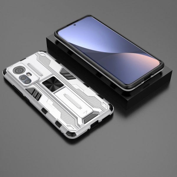 Xiaomi 12/12X Deksel Stativfunksjon Sølv