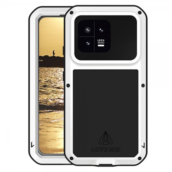 Love Mei Xiaomi 13 Deksel Powerful Case Hvit