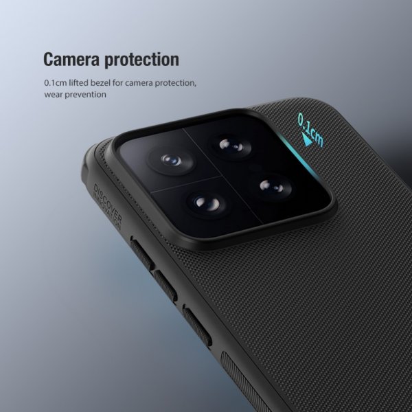 Nillkin Xiaomi 14 Deksel Super Frosted Shield Svart