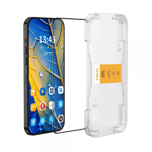 ENKAY Xiaomi 14T Skjermbeskytter Monteringsramme Easy Install