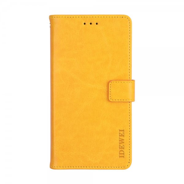 Xiaomi Redmi 9T Etui Skinntekstur Gul