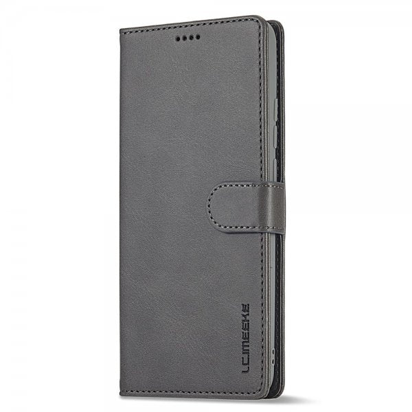 Lc.Imeeke Xiaomi Redmi Note 13 5G Etui med Kortlomme stativfunksjon Grå